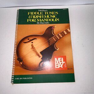 Mel Bay's Fiddle Tunes & Irish Music for Mandolin Songbook by Dan Gelo 1981